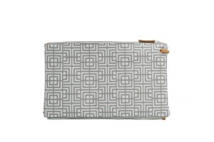 labyrinth (mocha grey) top clutch 2
