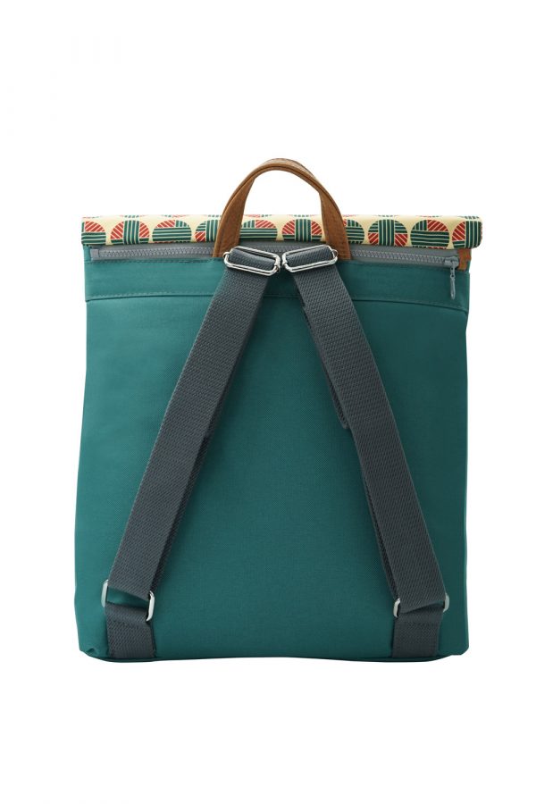 mitos yellow green backpack