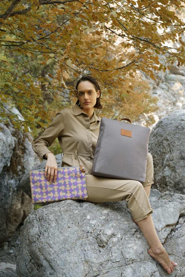 Mitos (purple yellow) backpack