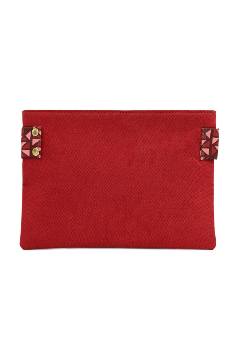 Pomegranate (red) clutch - Artpeckers