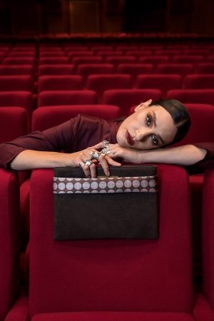 Mitos (brown pink) clutch