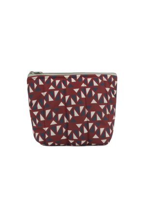Pomegranate (burgundy) make up bag