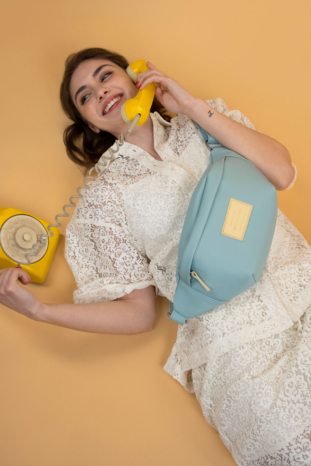 Aqua mint chest bag - Image 2