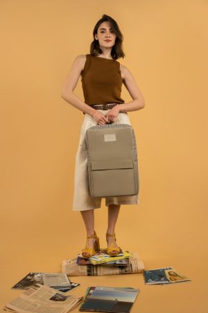 Labyrinth (Beige) Rucksack