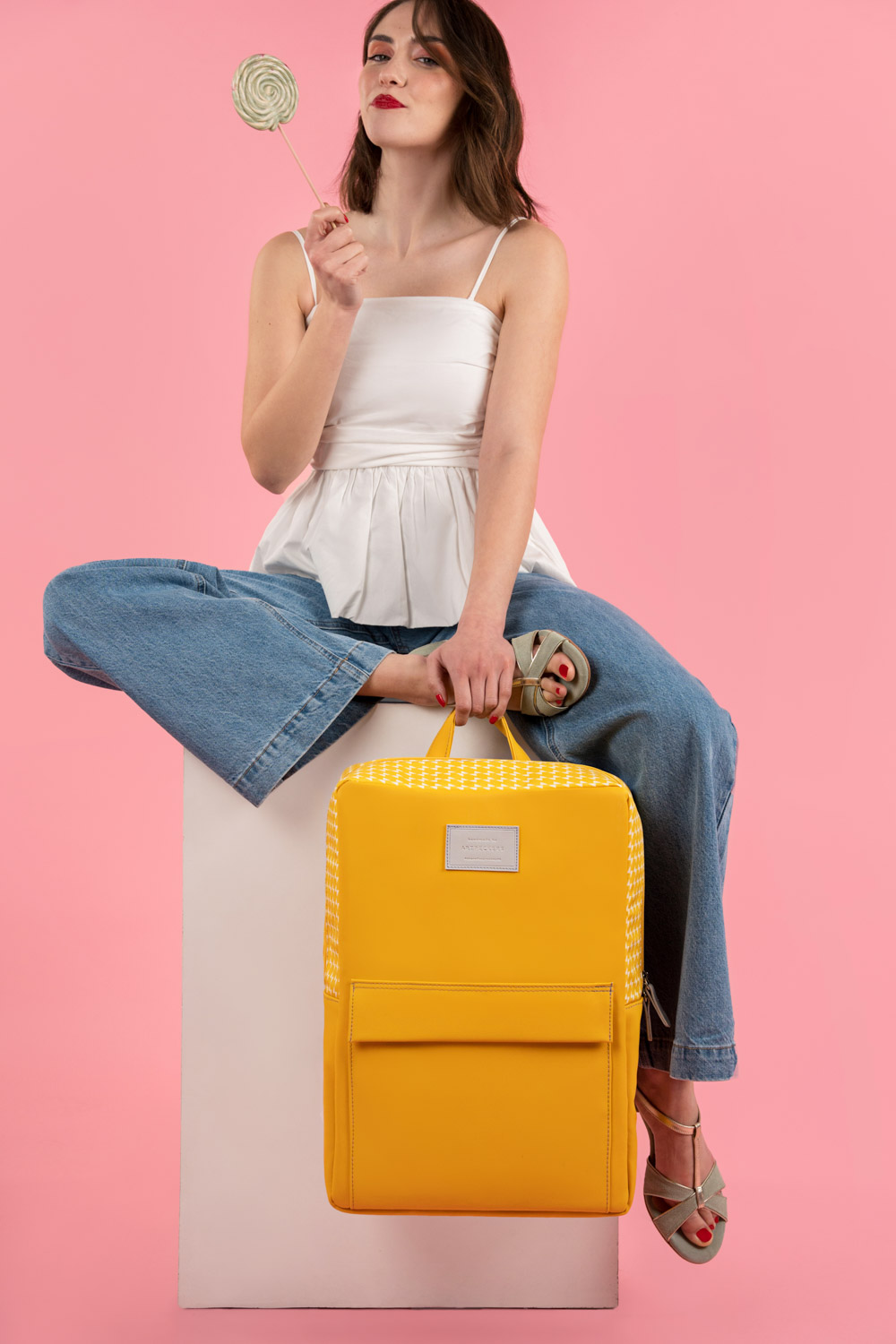 Zeus (Yellow) Rucksack - Image 2