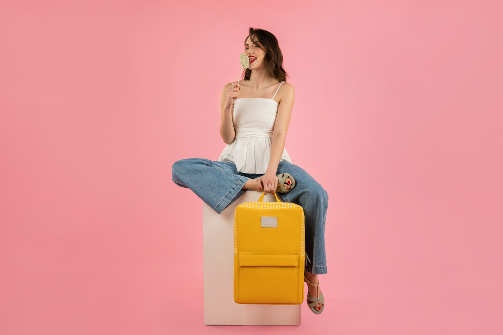 Zeus (Yellow) Rucksack - Image 3