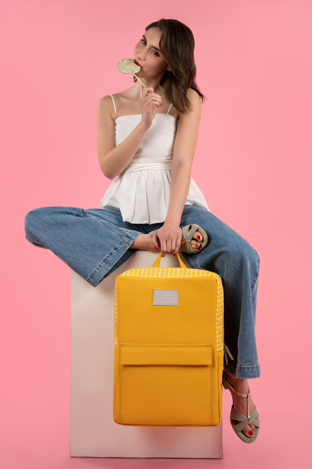 Zeus (Yellow) Rucksack - Image 5