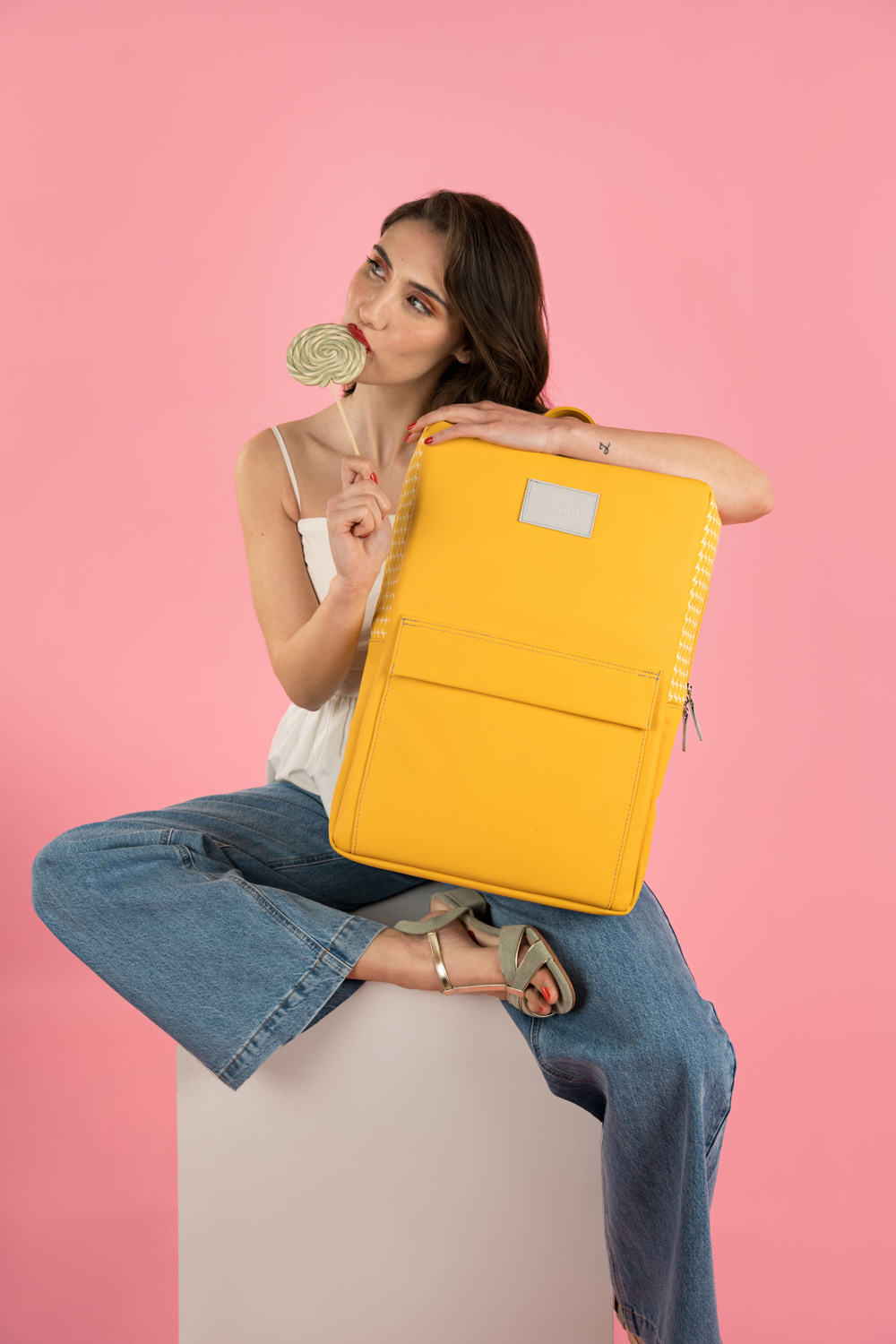 Zeus (Yellow) Rucksack - Image 4